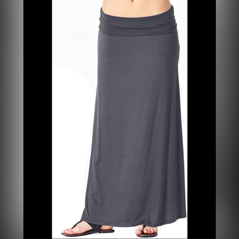Popana Womens Long Maxi Skirt Casual Convertible Sundress Plus Size Made in USA